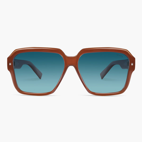 Sojos SJ2380 Sunglasses Black Frame Grey Lens