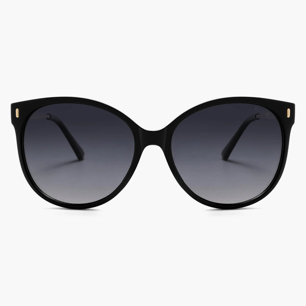 sojos SJ2391 Sunglasses Black Frame Grey Lens