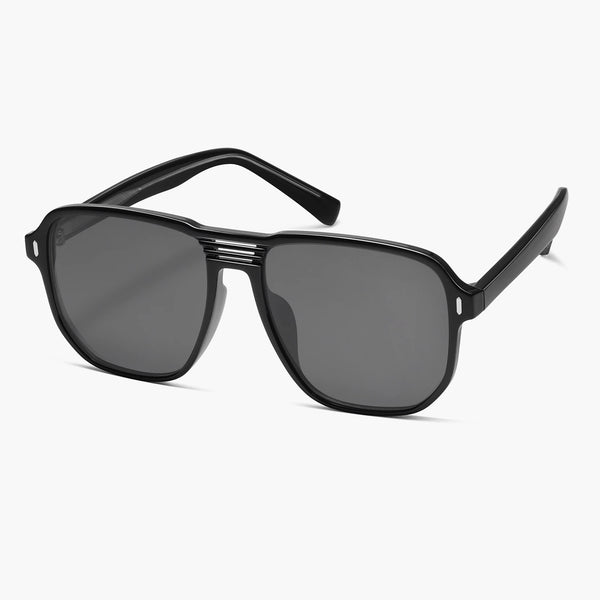Sojos SJ2398 Sunglasses Black Frame Grey Lens