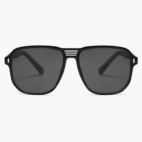 sojos SJ2398 Sunglasses Black Frame Grey Lens