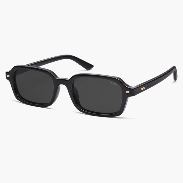 Sojos SJ2610 Sunglasses Black Frame Grey Lens