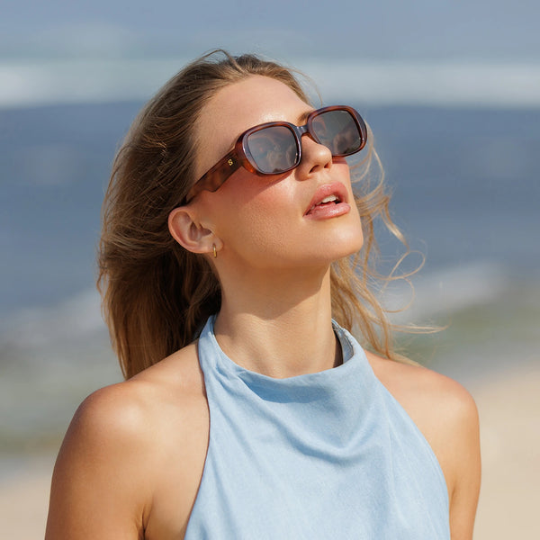 Sojos SJ2621 Sunglasses Black Frame Grey Lens