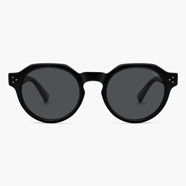 sojos SJ2623 Sunglasses Black Frame Grey Lens