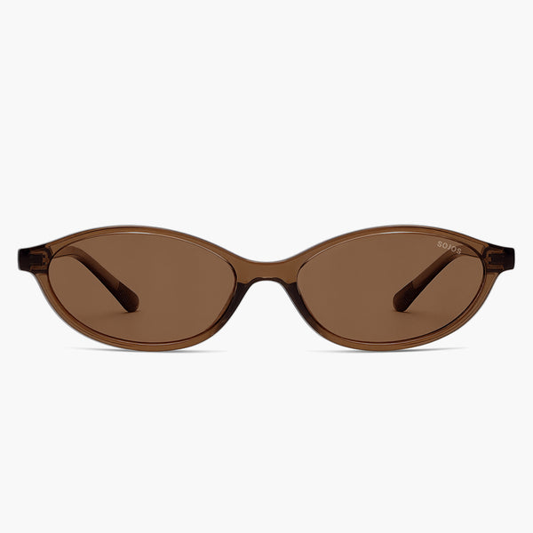 sojos SJ2633 Sunglasses Brown Frame Brown Lens