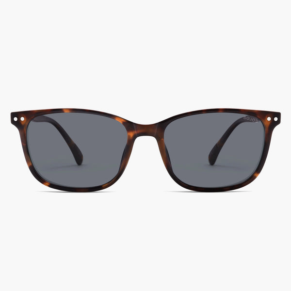 sojos SJ2636 Sunglasses Tortoise Frame Grey Lens