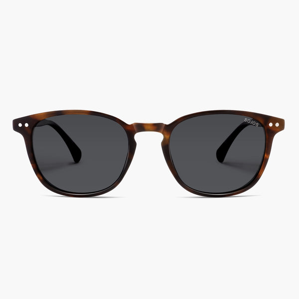 sojos SJ2637 Sunglasses Tortoise Frame Grey Lens