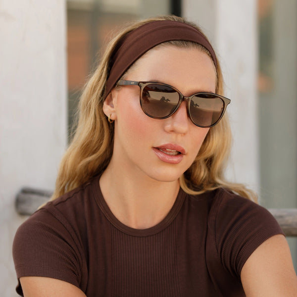 Sojos SJ2642 Sunglasses Tortoise Frame Grey Lens