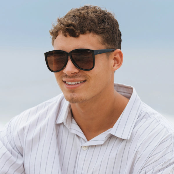 Sojos SJ2643 Sunglasses Black Frame Grey Lens