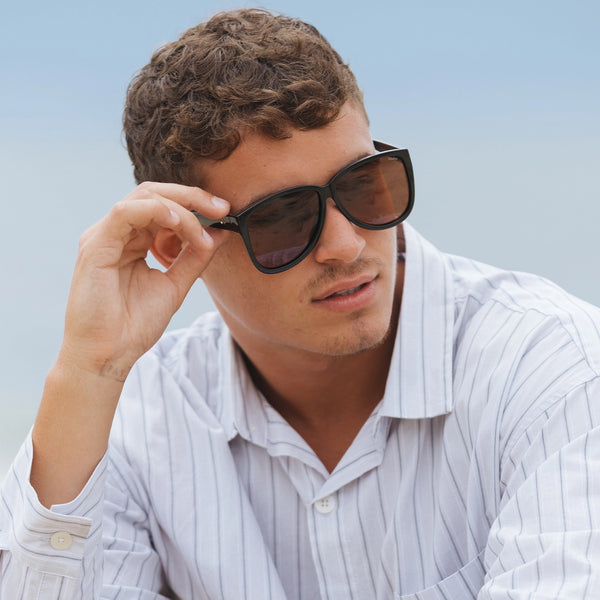 Sojos SJ2643 Sunglasses Black Frame Grey Lens