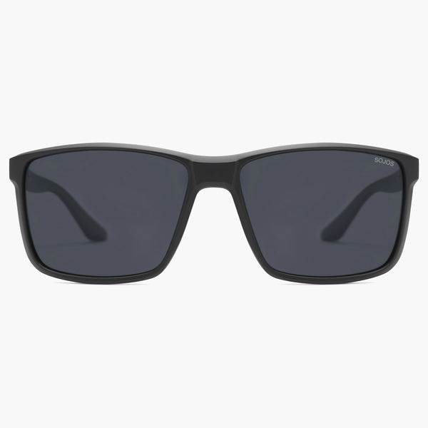 sojos SJ2645 Sunglasses Black Frame Grey Lens