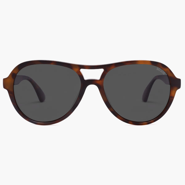 sojos SJ2646 Sunglasses Tortoise Frame Grey Lens