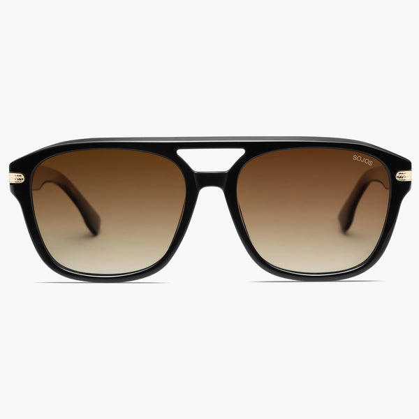 Sojos SJ2650 Sunglasses Black Frame Grey Lens