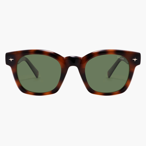 Sojos SJ2651 Sunglasses Black Frame Grey Lens