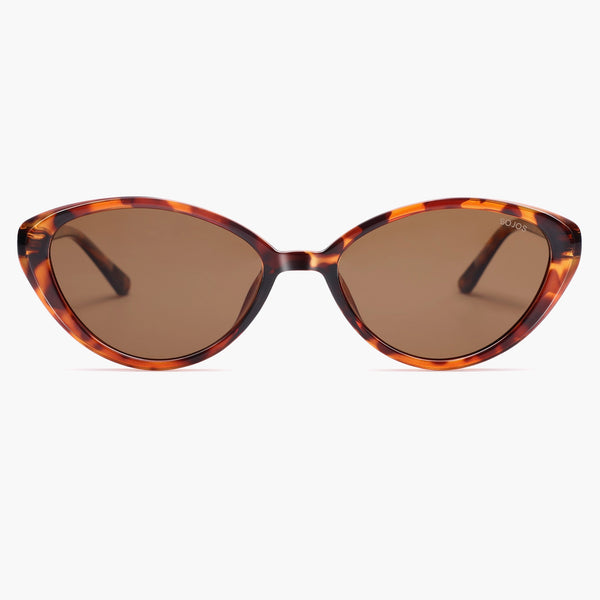 sojos SJ2655 Sunglasses Tortoise Frame Brown Lens