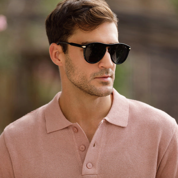 Sojos SJ2669 Sunglasses Black Frame Grey Lens