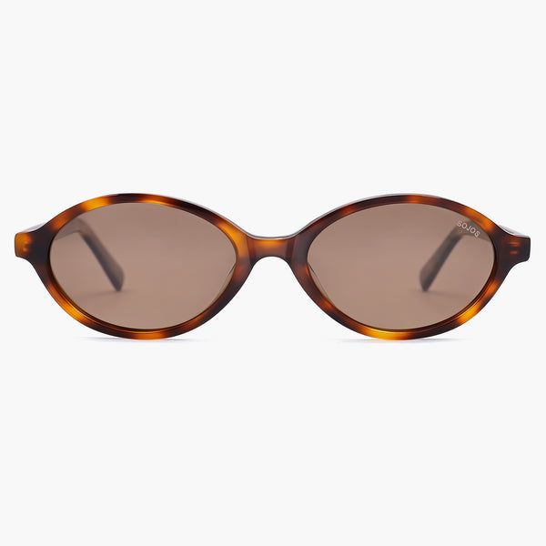 sojos SJ3013 Sunglasses Tortoise Frame Brown Lens