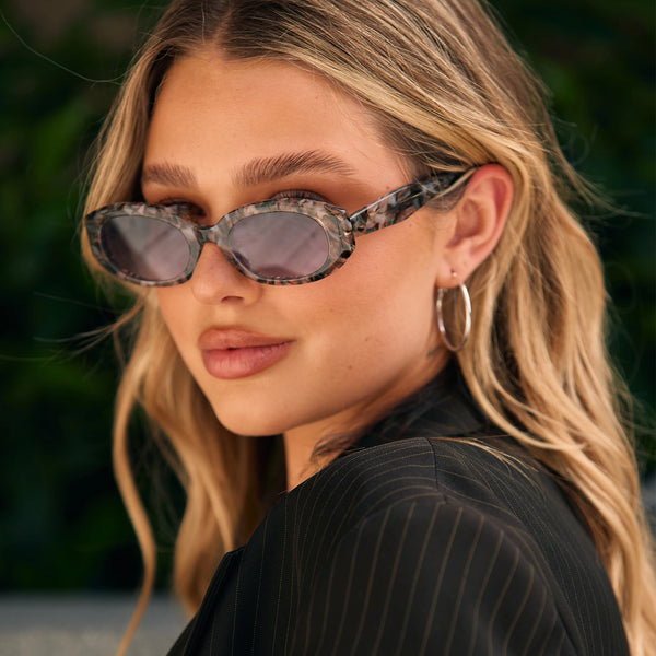 Sojos SJ3129 Sunglasses Black Frame Grey Lens