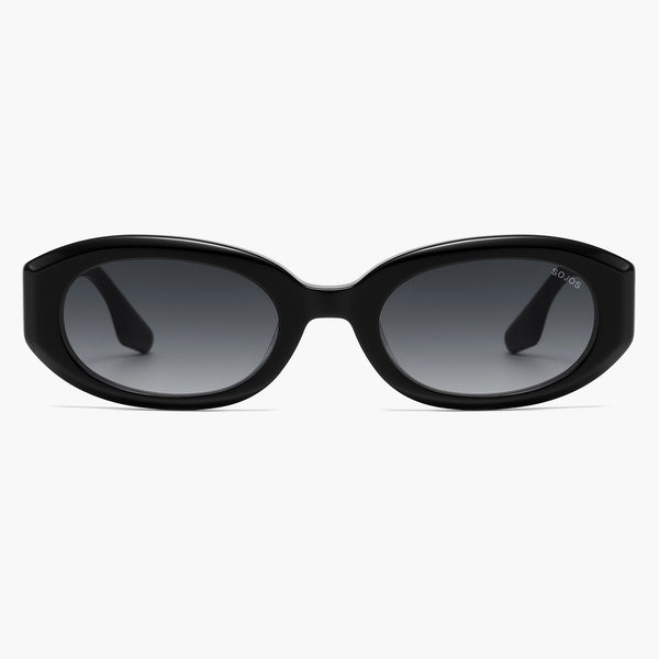 sojos SJ3129 Sunglasses Black Frame Grey Lens
