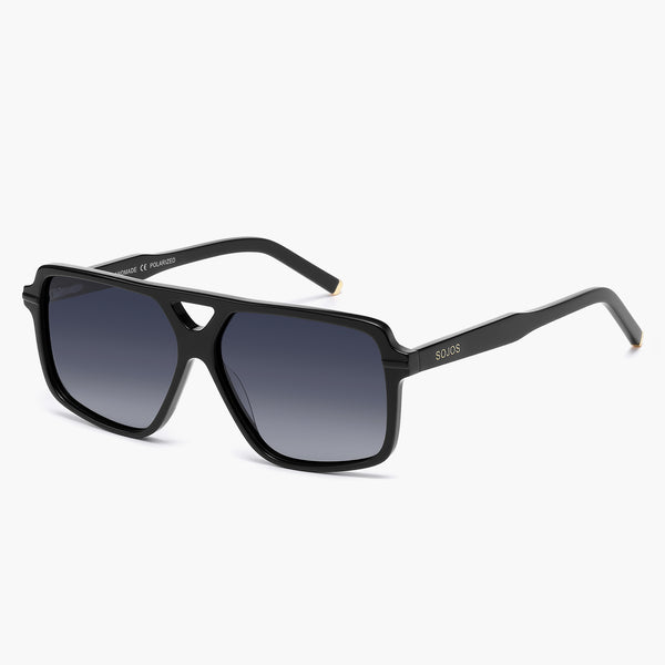 Sojos SJ3134 Sunglasses Black Frame Grey Lens