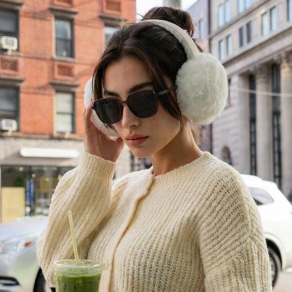 Sojos SJ5507 Sunglasses Black Frame Grey Clip-on