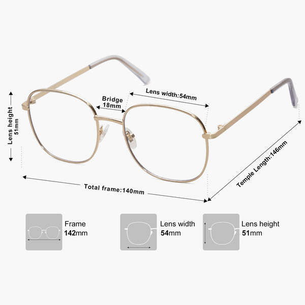 Sojos Starry Eyeglasses