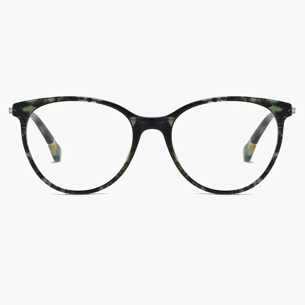 Sojos Wonderland Eyeglasses Pink Tortoise Frame