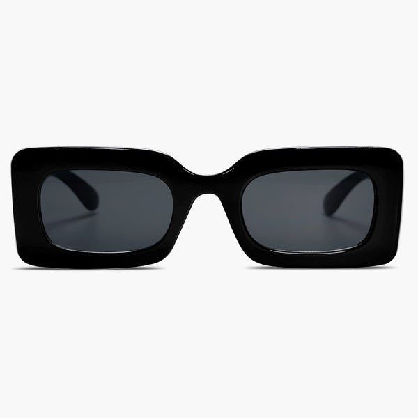 Sojos Sylvia Sunglasses Beige Frame Gradient Brown Lens