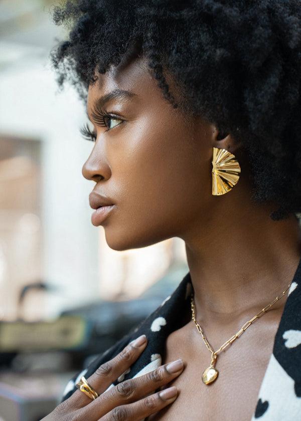 Soko Bahari Necklace Charm & Nyundo Chain Necklace Set Necklace