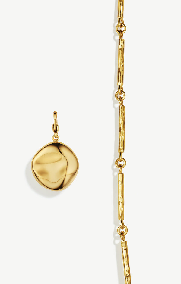 soko Bahari Necklace Charm & Nyundo Chain Necklace Set Necklace