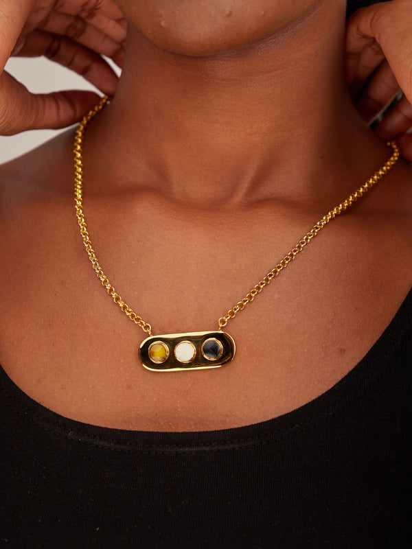 Soko Anga Multicolor Pendant Necklace