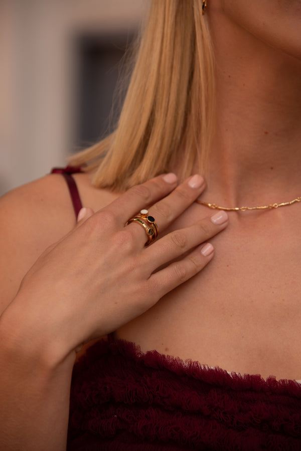 Soko Anga Multicolor Stacking Rings Ring