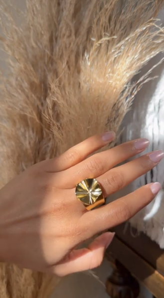 Soko Bidu Statement Ring Ring