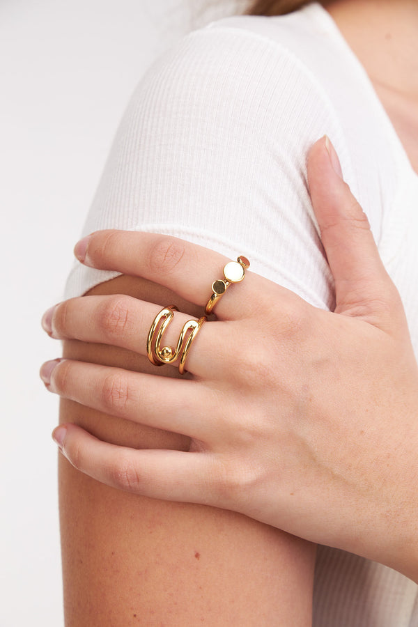 Soko Cala Disc Ring Sale