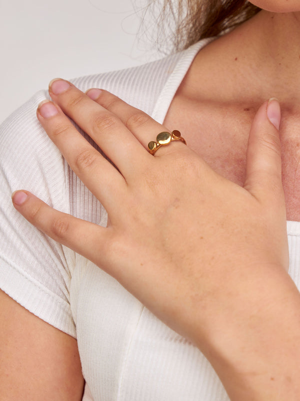 Soko Cala Disc Ring Sale