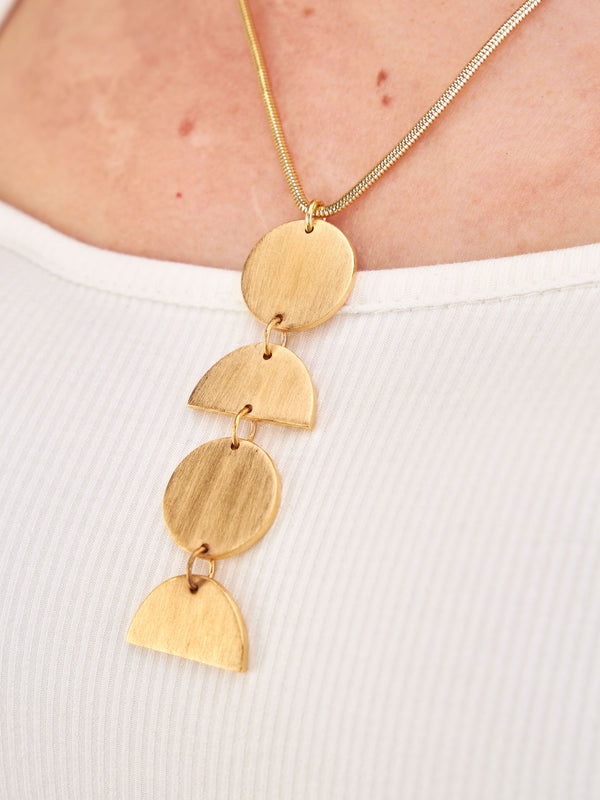 Soko Cala Statement Drop Pendant Necklace