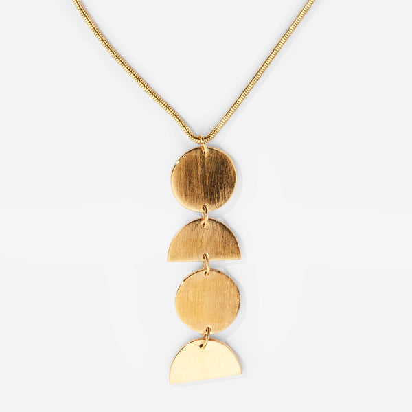 soko Cala Statement Drop Pendant Necklace