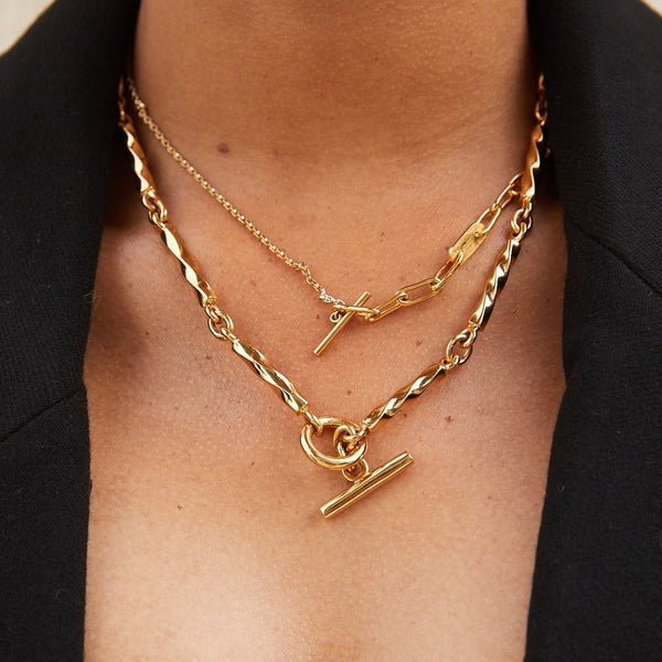 Soko Delicate Ellipse Collar Necklace Necklace