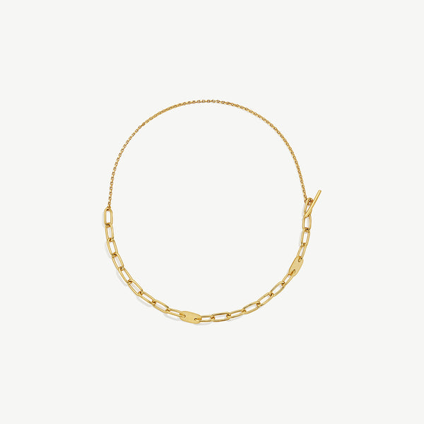 soko Delicate Ellipse Collar Necklace Necklace