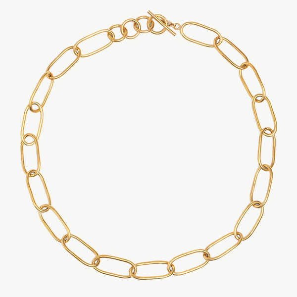 soko Ellipse Link Collar Necklace Necklace