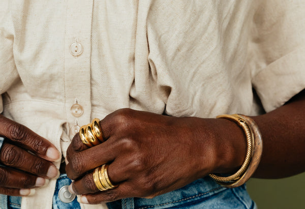 Soko Fanned Ring Stack Ring