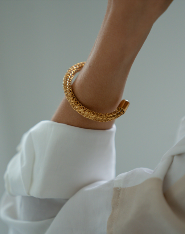 Soko FUMA Knit Chain Cuff Bracelet Sale