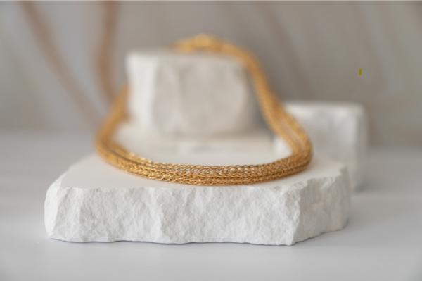 soko FUMA Knit Chain Necklace Necklace