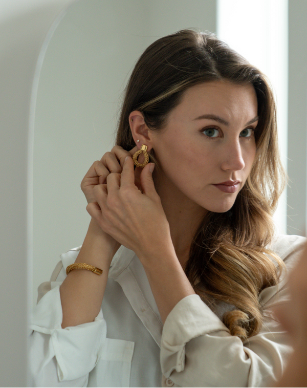 Soko FUMA Oval Drop Earrings Earrings