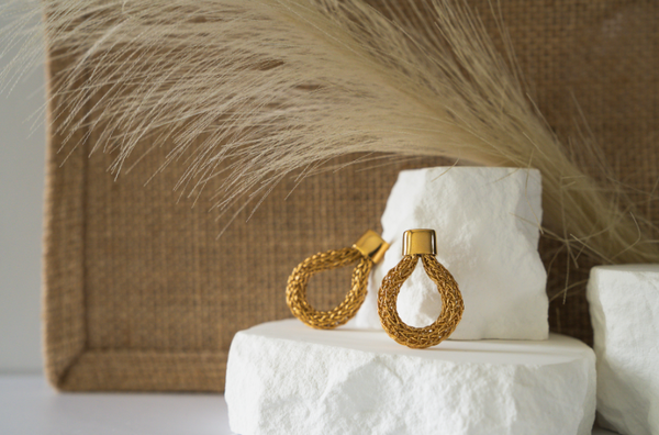Soko FUMA Oval Drop Earrings Earrings
