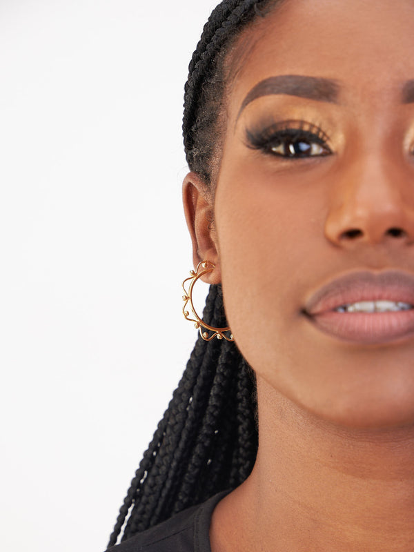 Soko Imba Midi Hoop Earrings Earrings