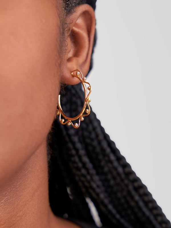 Soko Imba Midi Hoop Earrings Earrings
