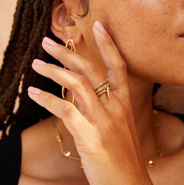 Soko Jepesi Charm Stacking Rings Sale