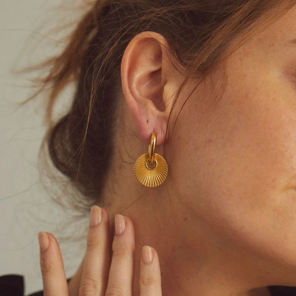 Soko Jua Capsule Hoop Earrings Earrings