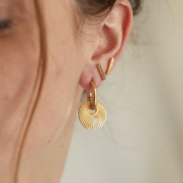 Soko Jua Capsule Hoop Earrings Earrings