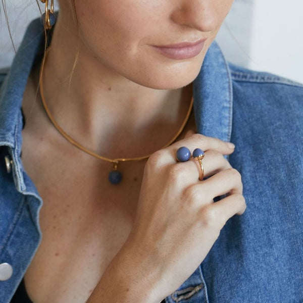 Soko Kazuri Mpira Twisted Ring Ring